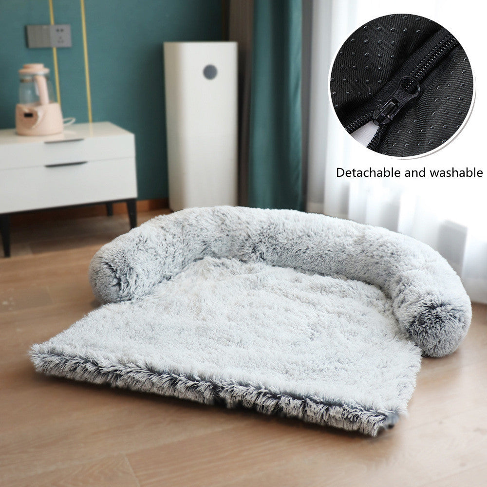 Panier Douillet pour Chien et Chat – Coussin Lavable et Confortable