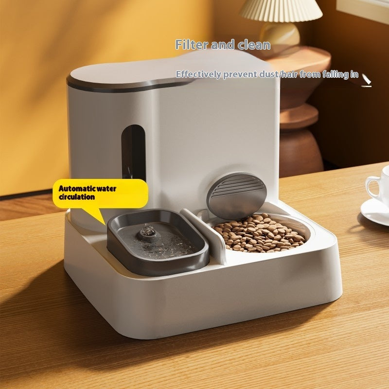 Distributeur Automatique d’Eau et de Nourriture pour Chat – Simple et Pratique | Aventure Animal