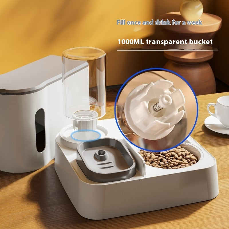 Distributeur Automatique d’Eau et de Nourriture pour Chat – Simple et Pratique | Aventure Animal