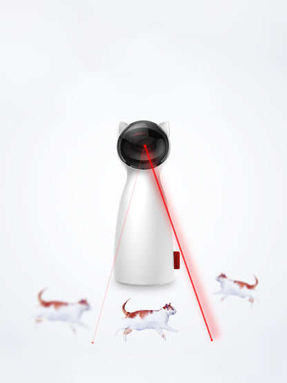 Jouet Laser Automatique pour Chat – Interactif & LED