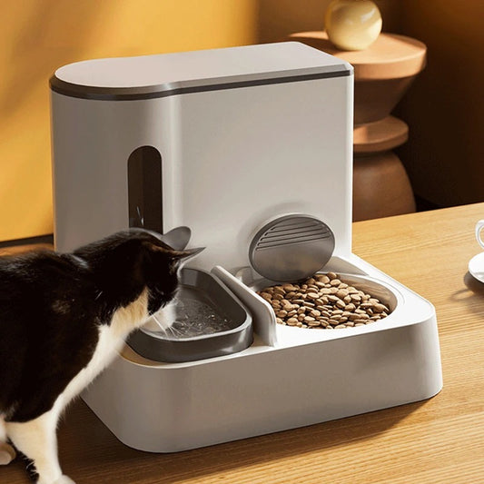 Distributeur Automatique d’Eau et de Nourriture pour Chat – Simple et Pratique | Aventure Animal