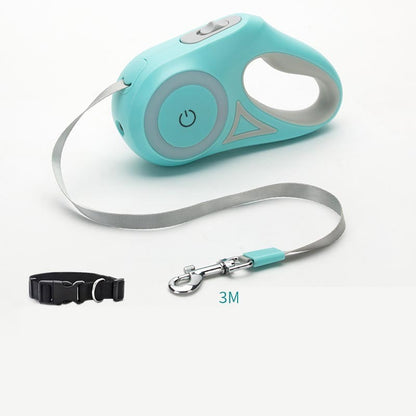 Laisse et Collier Automatiques pour Chiens et Chats – Traction et Spotlight