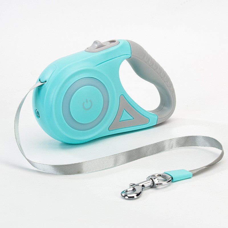 "\"Laisse et Collier Automatiques pour Chiens et Chats – Traction et Spotlight Aventureanimale.com\""