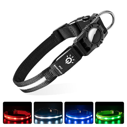 Collier Connecté Étanche pour Animaux – Emplacement AirTag Intégré