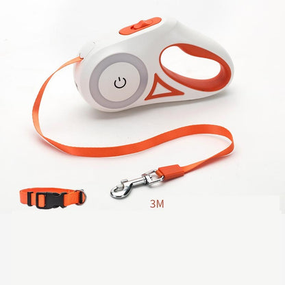 Laisse et Collier Automatiques pour Chiens et Chats – Traction et Spotlight