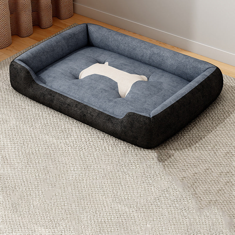 Panier pour Chien et Chat avec Coussin Amovible et Réversible