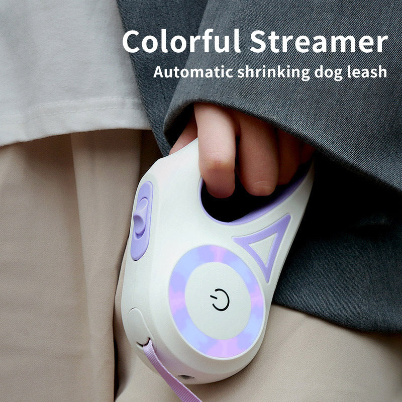 Laisse et Collier Automatiques pour Chiens et Chats – Traction et Spotlight