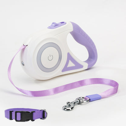 Laisse et Collier Automatiques pour Chiens et Chats – Traction et Spotlight