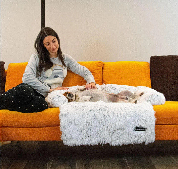 Panier Douillet pour Chien et Chat – Coussin Lavable et Confortable