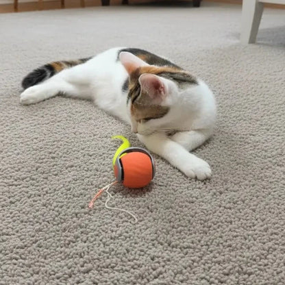 Balle Électronique Rechargeable pour Chat – Jeu Interactif & Amusement Infini